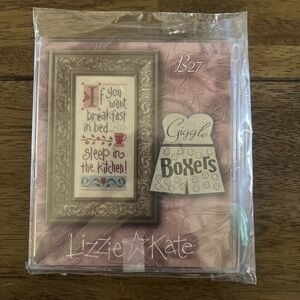 Lizzie Kate  "Giggle Boxers" Cross Stitch Kit Brand New!